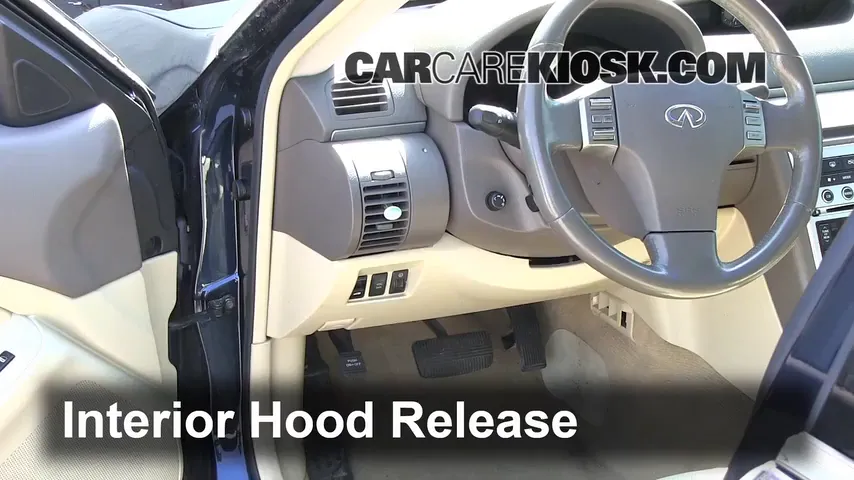 2006 Infiniti G35 X 3.5L V6 Hood